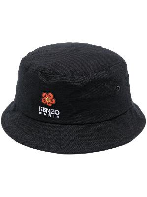 Kenzo - Black Boke Flower Embroidered Bucket Hat