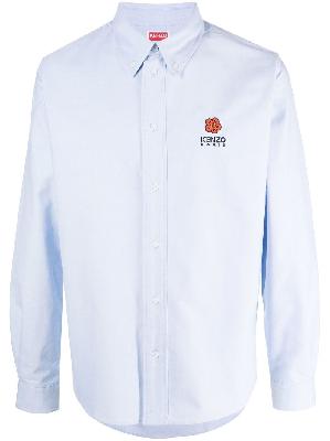 Kenzo - Blue Boke Flower Crest Shirt