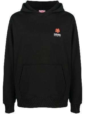 Kenzo - Black Poppy Hooded Sweatshirt