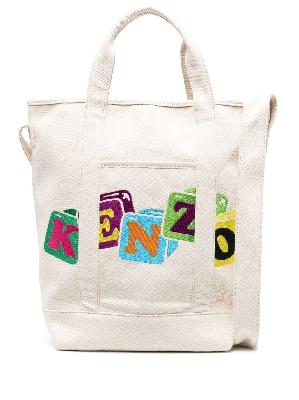 Kenzo - Ecru BOKE Boy Tote Bag
