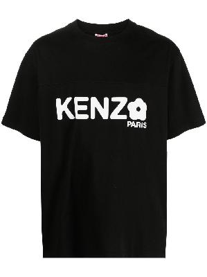 Kenzo - Black Boke Flower Logo Print T-Shirt