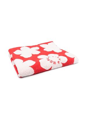 Kenzo - Red Hana Dots Beach Towel