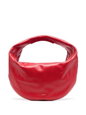 KHAITE - Red Olivia Leather Shoulder Bag