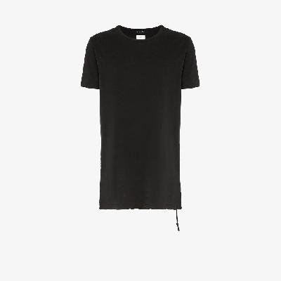 Ksubi - Black Seeing Lines Cotton T-Shirt