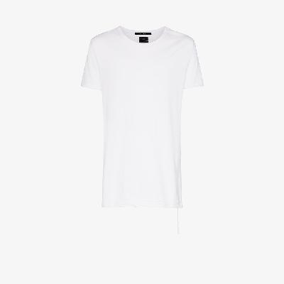 Ksubi - White Seeing Lines Cotton T-Shirt