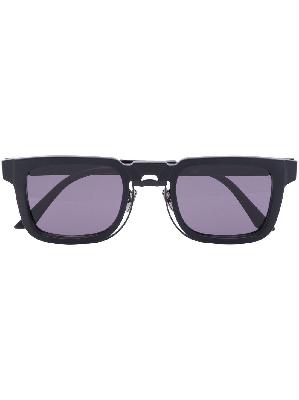Kuboraum - Black N4 Rectangular Sunglasses