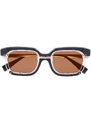 Kuboraum - Black H91 Rectangular Sunglasses