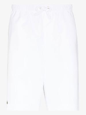 Lacoste - White Tennis Core Performance Track Shorts