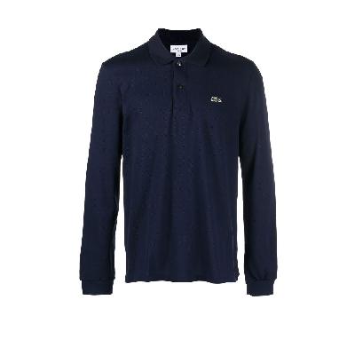 Lacoste - Blue Classic Long Sleeve Polo Shirt