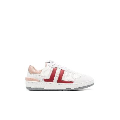 Lanvin - White Clay Low-Top Sneakers