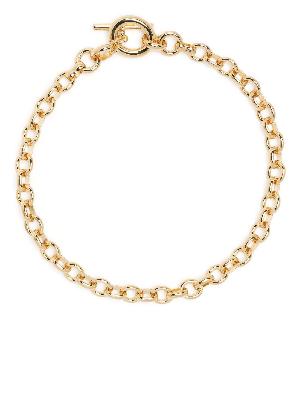Laura Lombardi - Gold-Plated Portrait Chunky Chain Necklace