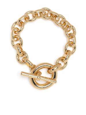 Laura Lombardi - Gold-Plated Portrait Cable-Link Bracelet
