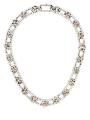 Laura Lombardi - Platinum-Plated Cresca Chain Necklace