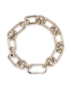 Laura Lombardi - Platinum-Plated Cresca Chain Bracelet