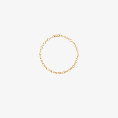 Laura Lombardi - Gold-Plated Bar Chain Anklet