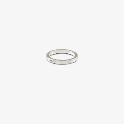 Le Gramme - Sterling Silver La 3g Brushed Ribbon Ring