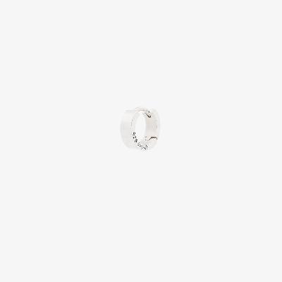 Le Gramme - Sterling Silver La 0.8 G Polished Ribbon Hoop Earring