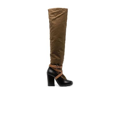 Lemaire - Brown Knee-High Boots