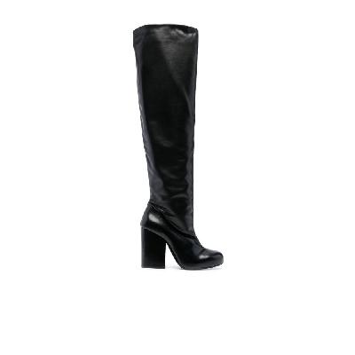 Lemaire - Black 100 Knee-High Leather Boots