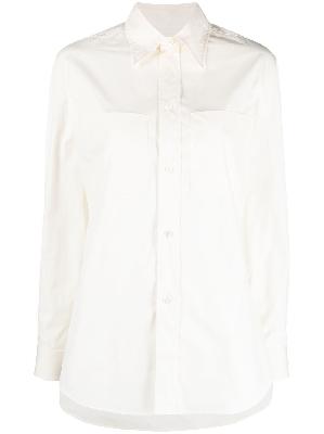 Lemaire - White Long Sleeve Cotton Shirt