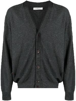 Lemaire - Grey Button Fastening Cardigan