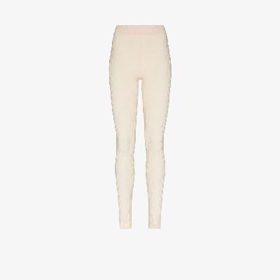 Live The Process - Neutral Helia Ribbed Leggings
