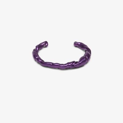 LOEWE - Purple Twist Cuff Bracelet