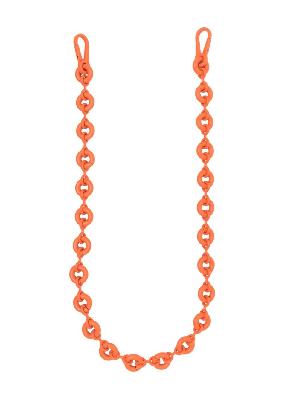 LOEWE - Orange Donut Chain-Link Bag Strap