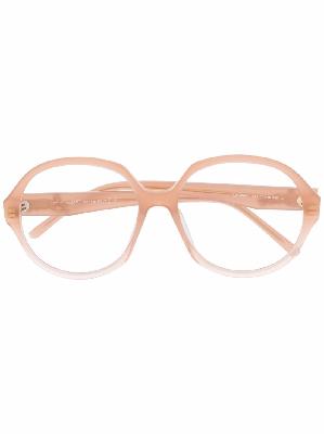 LOEWE - Pink Oversized Round Optical Glasses