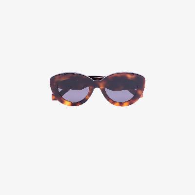 LOEWE - Brown Cat Eye Sunglasses