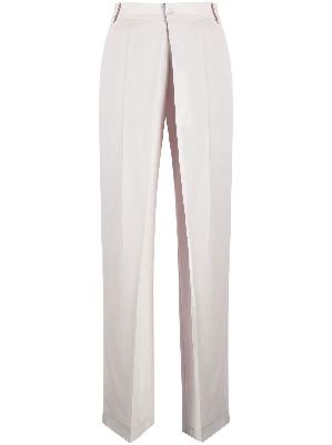 Low Classic - Purple Deep Tuck Tailored Trousers
