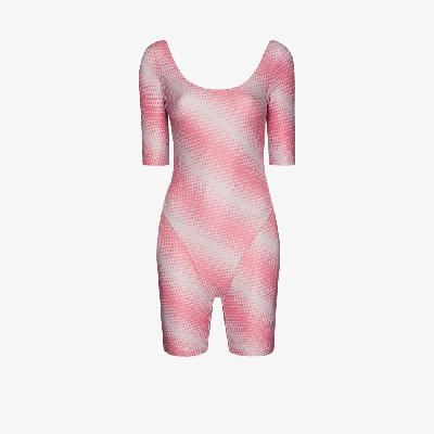 Maisie Wilen - Diagonal Print Bodysuit