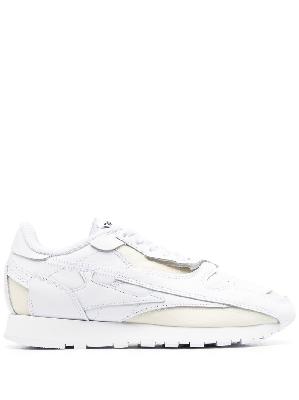 Maison Margiela - X Reebok White Leather Sneakers