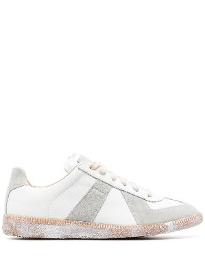 Maison Margiela - Panelled Low-Top Sneakers