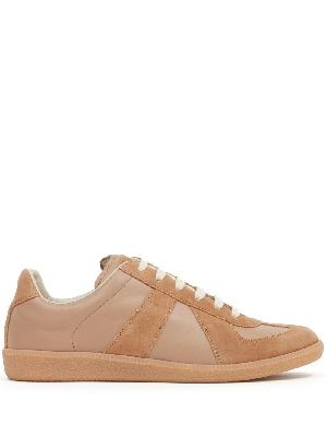 Maison Margiela - Brown Replica Leather Sneakers