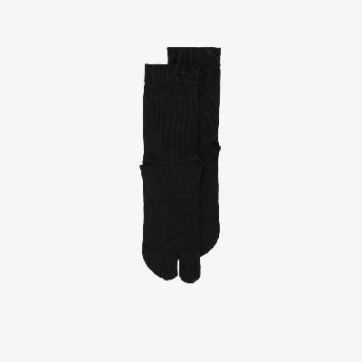 Maison Margiela - Black Tabi Cotton Socks