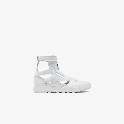 Maison Margiela - X Reebok White Classic Leather Tabi High Sneakers