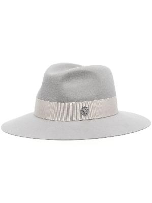 Maison Michel - Henrietta Logo Fedora Hat