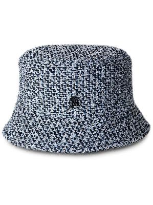 Maison Michel - Blue Axel Tweed Bucket Hat - Women's