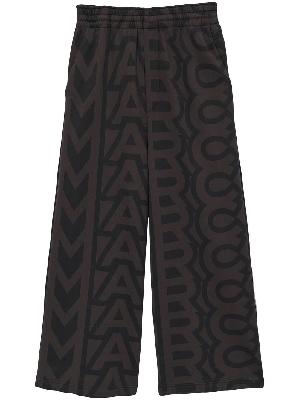 Marc Jacobs - Brown And Black Monogram Print Oversized Track Pants
