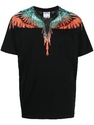 Marcelo Burlon County Of Milan - Black Icon Wings Short-Sleeve T-Shirt