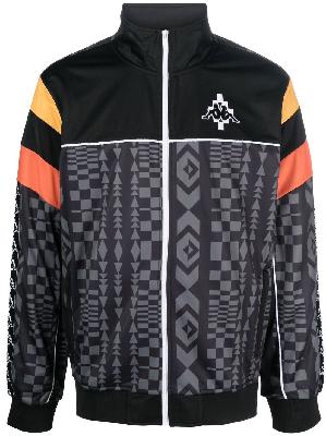 Marcelo Burlon County Of Milan - Multicolour Geometric Pattern Zip-Up Lightweight Jacket