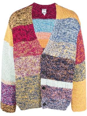 Marcelo Burlon County Of Milan - Multicolour Colourblock Cotton Cardigan