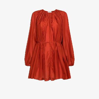 Matteau - Red Voluminous Mini Dress