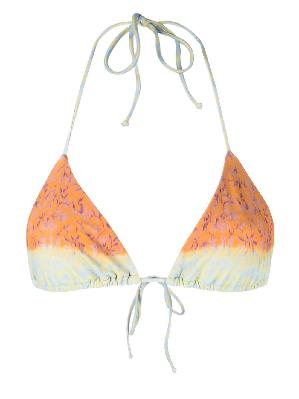 Miaou - Orange Kaui Halterneck Bikini Top
