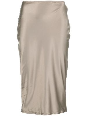 Miaou - Grey Verona Cut Out Skirt
