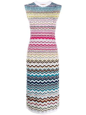 Missoni - Multicolour Zig-Zag Midi Dress