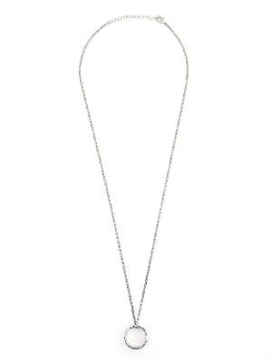 MM6 Maison Margiela - Silver-Tone Chain-Link Pendant Necklace