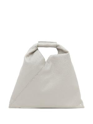 MM6 Maison Margiela - Grey Japanese Leather Tote Bag