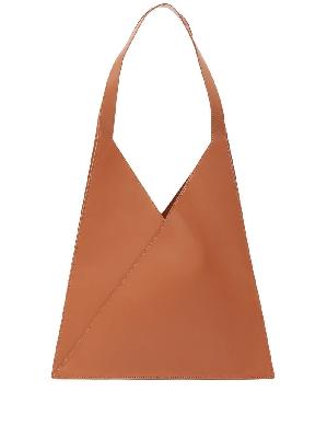 MM6 Maison Margiela - Brown Japanese Leather Tote Bag